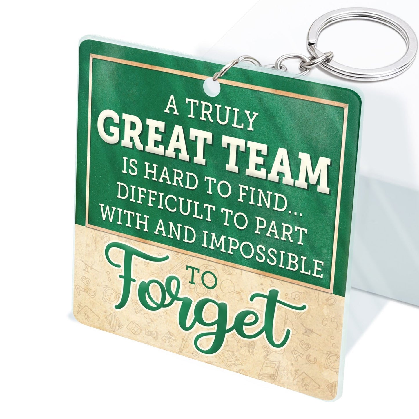 You Are The Reason I Don't Punch People At Work Teacher - Funny, Anniversary, Birthday Gifts For Colleagues, Coworker, Besties - Personalized Custom Acrylic Keychain