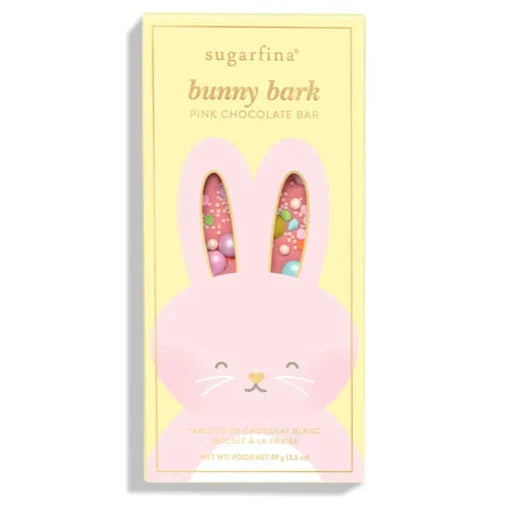 Bunny Bark Pink Chocolate Bar
