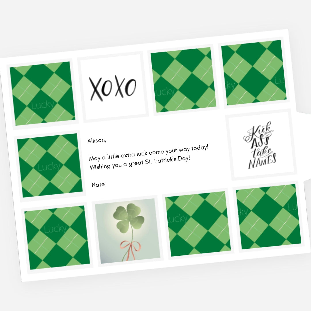 Lucky Argyle Print