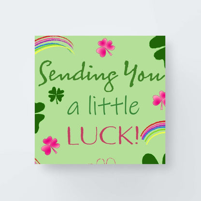 A Lucky Little Bit Print