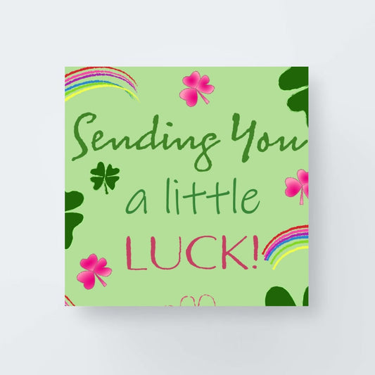 A Lucky Little Bit Print